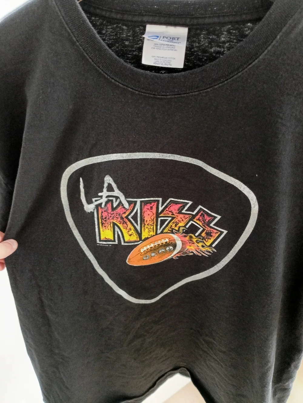 Vtg 2014 LA KISS AFL Arena Football Graphic T-Shirt XL Gene Simmons Paul Stanley - Picture 2 of 6